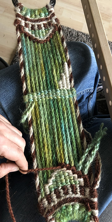 Mohair Cinch Making