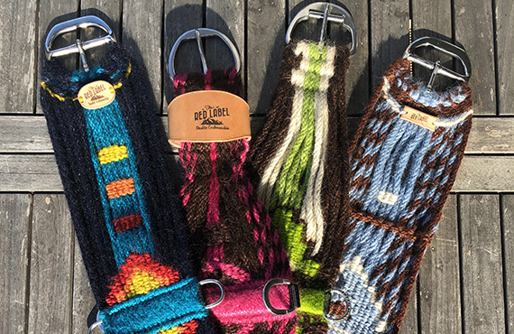 100% Mohair Cinches